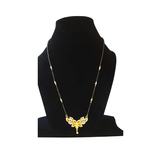 Red_Traditional_Gold-Plated_Mangalsutra_Necklace_With_Butterfly_Floral_Pendant_Design_&_Crystal_Drop_Accent_|_Ethnic_Jewellery_For_Women_And_Wedding_Functions
