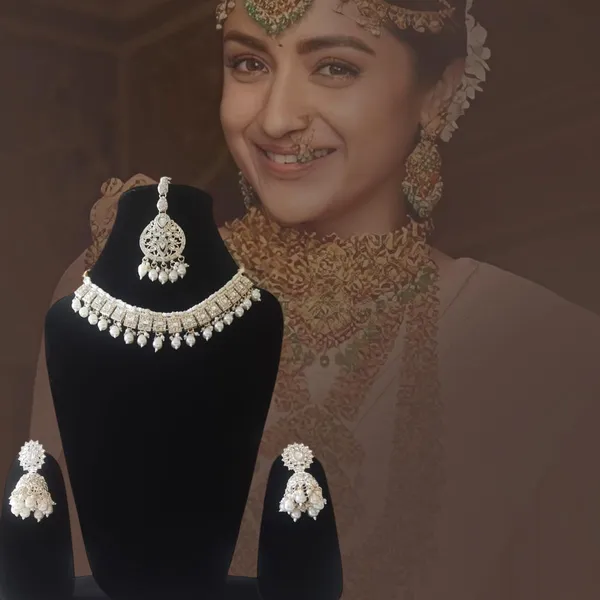 Light_Green_Traditional_Indian_Artificial_Jewellery_Set_For_Women_|_Choker_Necklace_With_Matching_Earrings_&_Pearl_Detailing