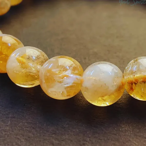 Multicolour_Natural_Citrine_Crystal_Beaded_Bracelet,_Honey_Semi-Precious_Gemstone_Jewellery_For_Men_And_Women,_Prosperity_And_Positive_Energy_Healing_Stone_Wristband