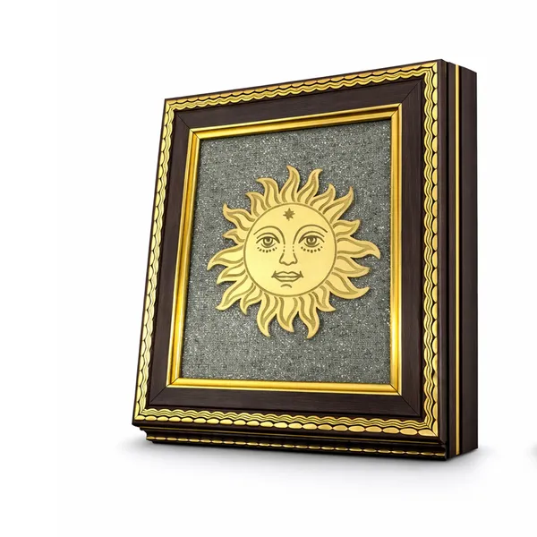 Divine_Surya_Dev_(Sun_God)_Gold-Plated_Vastu_Wall_Frame