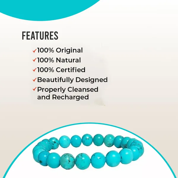 CRUSSTIQUE_GOLD__Natural_Turquoise_Stone_Beaded_Bracelet,_Handcrafted_Firoza_Bracelet_For_Men_And_Women_Multi_Crystal_Bracelet[with_authentic_lab-certificate]