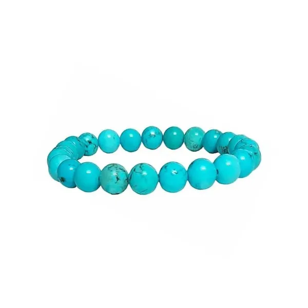 CRUSSTIQUE_GOLD__Natural_Turquoise_Stone_Beaded_Bracelet,_Handcrafted_Firoza_Bracelet_For_Men_And_Women_Multi_Crystal_Bracelet[with_authentic_lab-certificate]