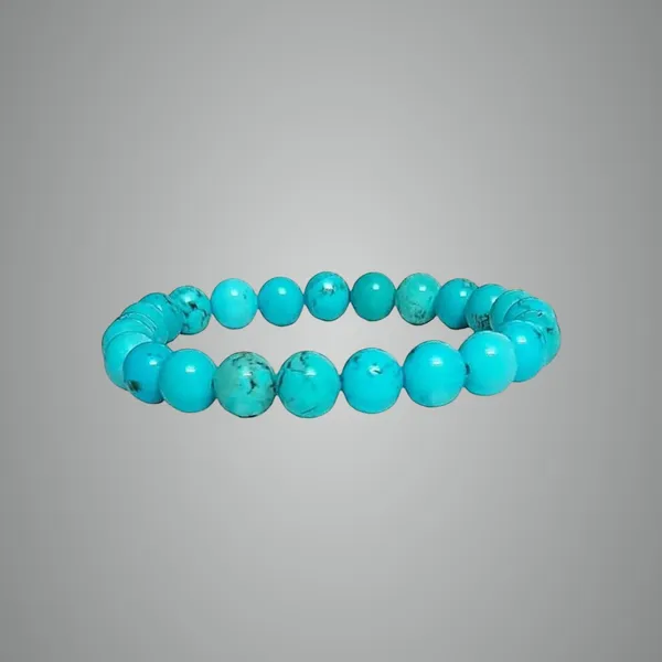 CRUSSTIQUE_GOLD__Natural_Turquoise_Stone_Beaded_Bracelet,_Handcrafted_Firoza_Bracelet_For_Men_And_Women_Multi_Crystal_Bracelet[with_authentic_lab-certificate]