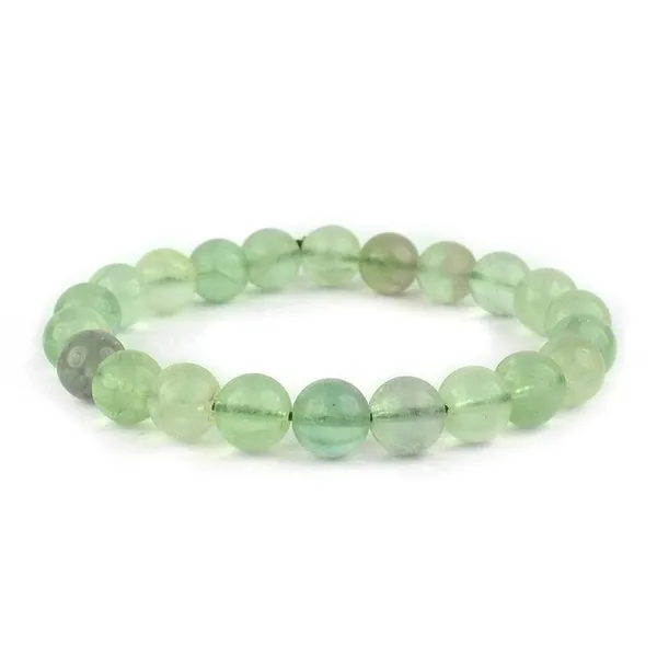 Multicolour_Natural_Fluorite_Gemstone_Beaded_Bracelet,_Crystal_Stretch_Band_For_Men_And_Women,_Healing_Energy_And_Mental_Clarity_Wristband