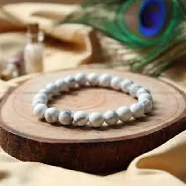 Multicolour_Natural_Howlite_Stone_Beaded_Bracelet,_8Mm_Marble_Pattern_Beads,_Calming_Energy_Healing_Crystal_Wristband_For_Men_And_Women