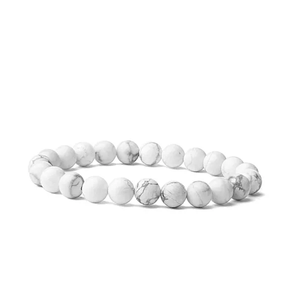 Multicolour_Natural_Howlite_Stone_Beaded_Bracelet,_8Mm_Marble_Pattern_Beads,_Calming_Energy_Healing_Crystal_Wristband_For_Men_And_Women