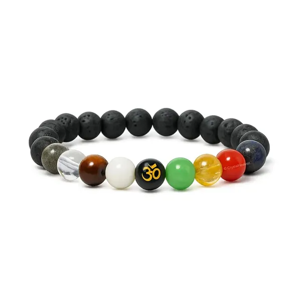 White_Nav_Grah_Lava_Bracelet,_Natural_Stone_Beads_Jewelry_For_Spiritual_Energy,_Balance,_Positive_Vibes,_Meditation,_And_Wellness,_Adjustable_Wrist_Accessory[with_authentic_lab-certificate]