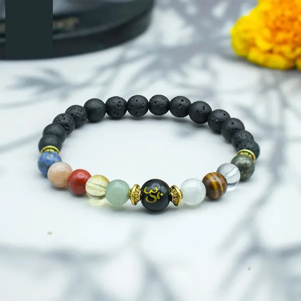 White_Nav_Grah_Lava_Bracelet,_Natural_Stone_Beads_Jewelry_For_Spiritual_Energy,_Balance,_Positive_Vibes,_Meditation,_And_Wellness,_Adjustable_Wrist_Accessory[with_authentic_lab-certificate]