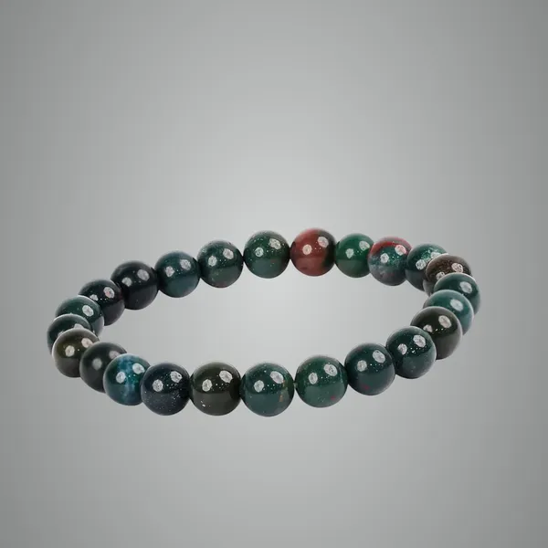 Multicolour_Natural_Bloodstone_Beaded_Bracelet,_And_Brown_Semi-Precious_Stones_For_Men_And_Women_Multi_Crystal_Bracelet_[with_authentic_lab-certificate]