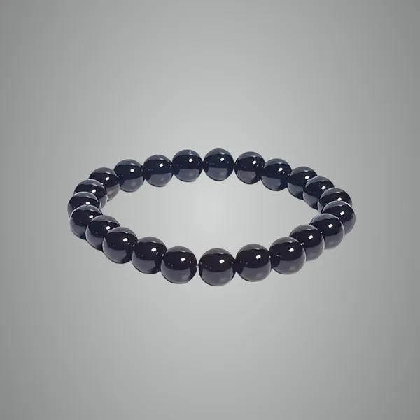 Multicolour_Natural_Onyx_Beaded_Bracelet,_8Mm_Stones_With_Silver_Accent_For_Men_And_Women_Multi_Crystal_Bracelet