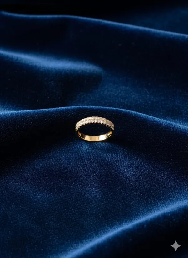 CRUSSTIQUE_GOLD_18K_Gold_Plated_Cubic_Zirconia_Ring,_Elegant_Wedding_Band_Style,_Dainty_Crystal_Pave_Setting,_Fashion_Jewelry_for_Women_(Design_9)