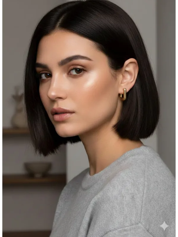 CRUSSTIQUE_GOLD_Classic_Gold_Hoop_Earrings_�_Minimal_Elegant_Design_for_Everyday_Wear