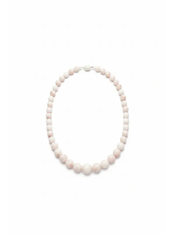 CRUSSTIQUE_GOLD_Minimalist_Pearl-White_Graduated_Beaded_Necklace