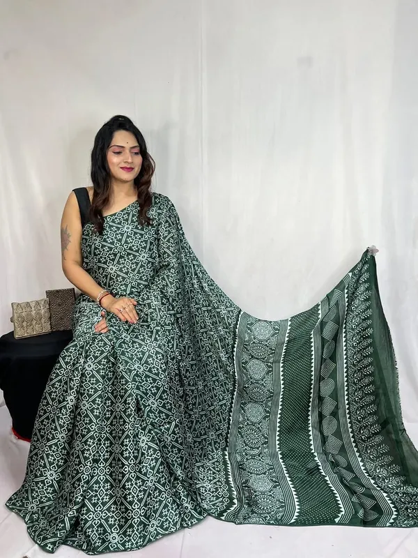 Handcrafted_Ajrakh_Print_Modal_Silk_Saree_|_Soft_&_Elegant_Indian_Saree