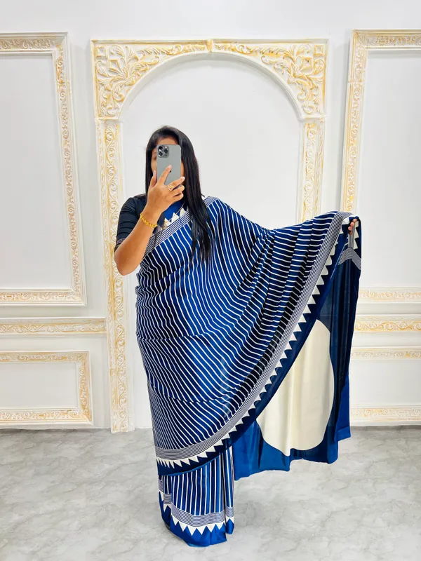 Ajrakh_Printed_Soft_Modal_Silk_Natural_Print_Saree