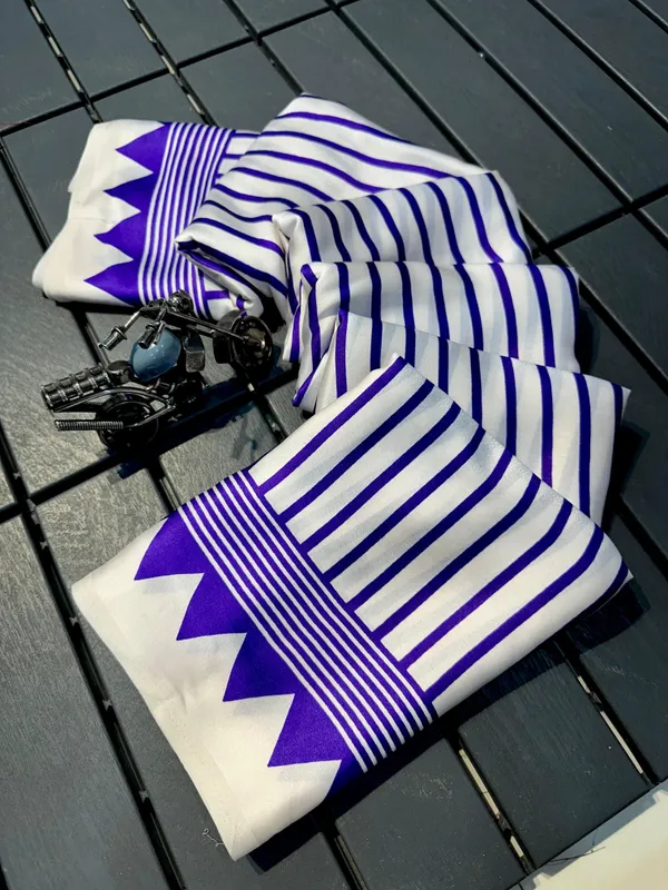 Purple_&_White_Striped_Modal_Silk_Saree_with_Circular_Pallu