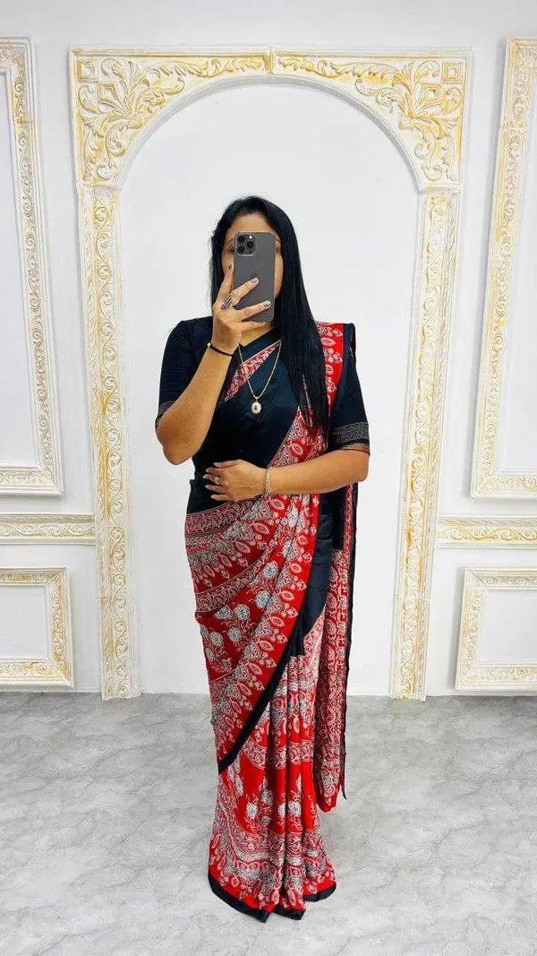 Handcrafted_Ajrakh_Modal_Silk_Saree_|_Soft,_Elegant_&_Timeless_Ethnic_Wear