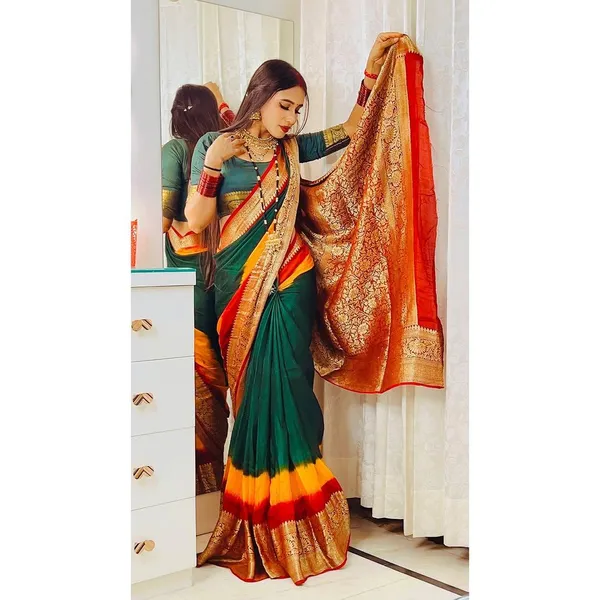 Luxury_Cotton_Silk_Saree_with_Traditional_Zari_Work_|_Premium_Ethnic_Saree_for_Women