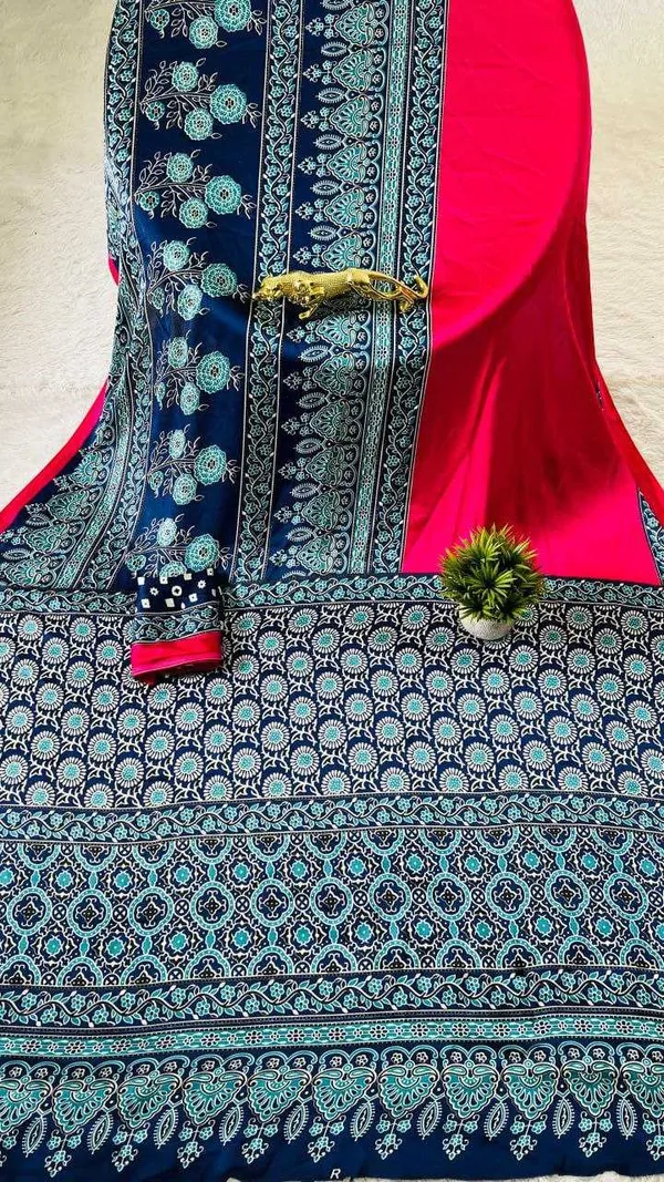 Luxury_Ajrakh_Modal_Silk_Saree_with_Contrast_Pallu_|_Festive_Wear_Sarees_Online