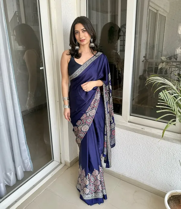 Premium_Ajrakh_Model_Silk_Saree
