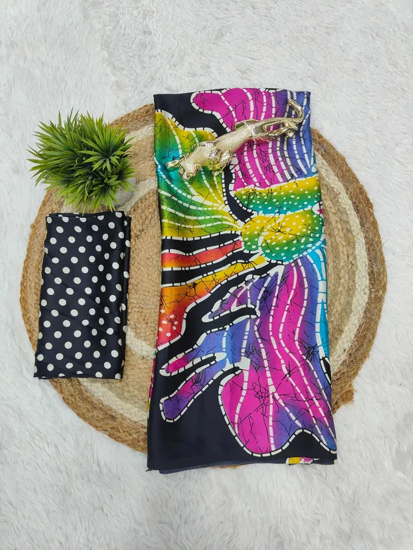 Elegant_Black_Ajrakh_Modal_Silk_Saree_for_Women_|_Handcrafted_Floral_Print_Saree_Online