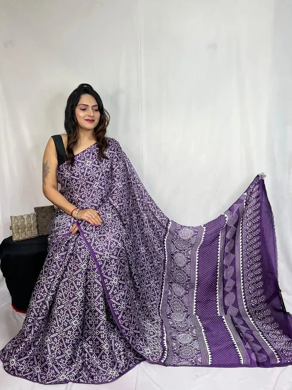 Luxury_Modal_Silk_Ajrakh_Saree_|_Ethnic_Indian_Saree_for_Modern_Women