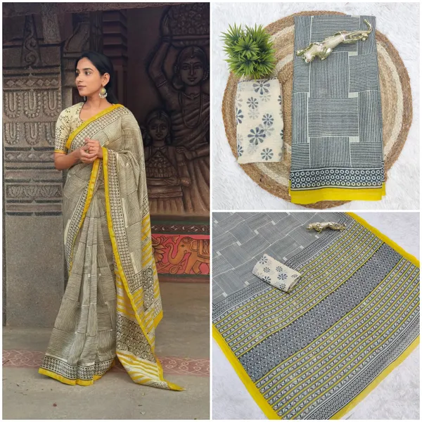 Designer_Yellow_Linen_Saree_with_|_Premium_Soft_Linen_Saree