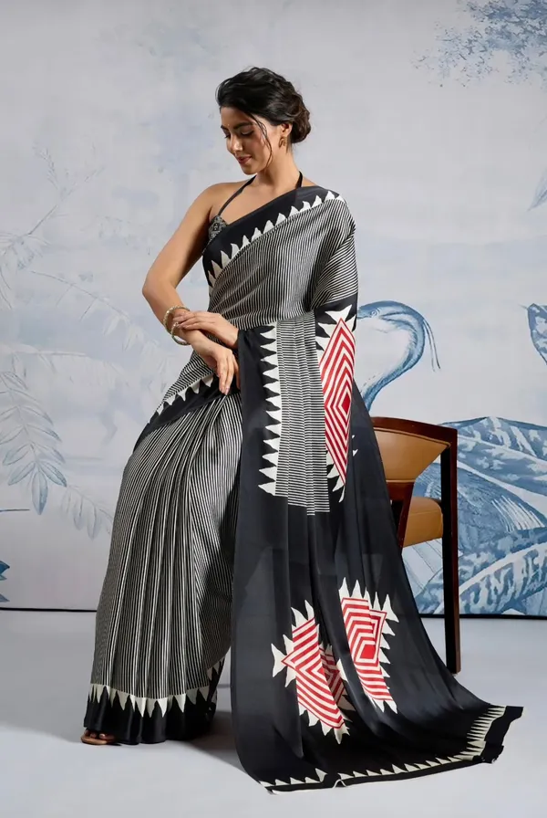 Elegant_Black_Digital_Print_Saree_for_Women_|_Premium_Contemporary_Designer_Saree