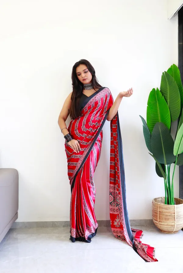Premium_Ajrakh_Model_Silk_Saree