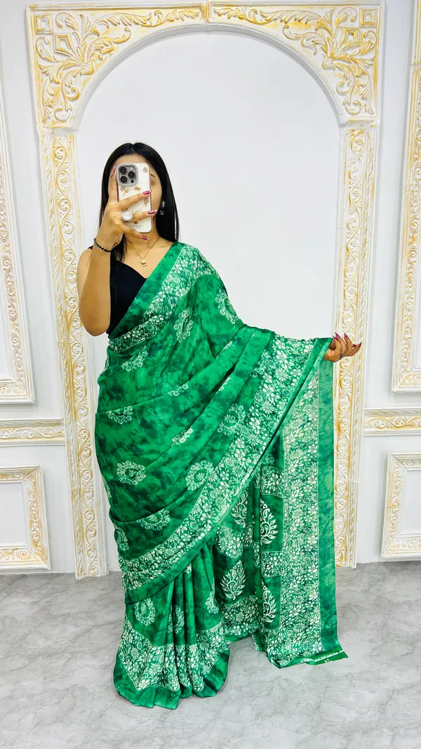 Ajrakh_Printed_Modal_Silk_Saree_With_Ajrakh_Blouse