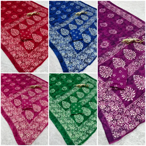 Ajrakh_Printed_Modal_Silk_Saree_With_Ajrakh_Blouse
