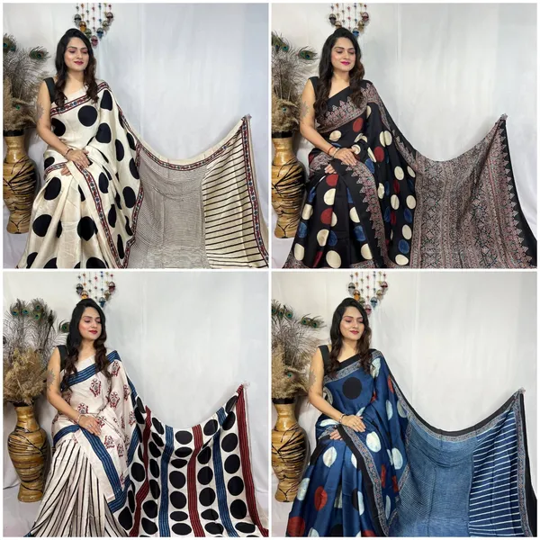 Handcrafted_Ajrakh_Modal_Silk_Saree_with_Designer_Border_&_Pallu