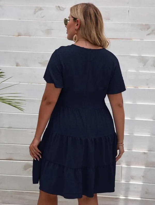 Black_Swiss_Dot_Ruffle_Hem_Dress