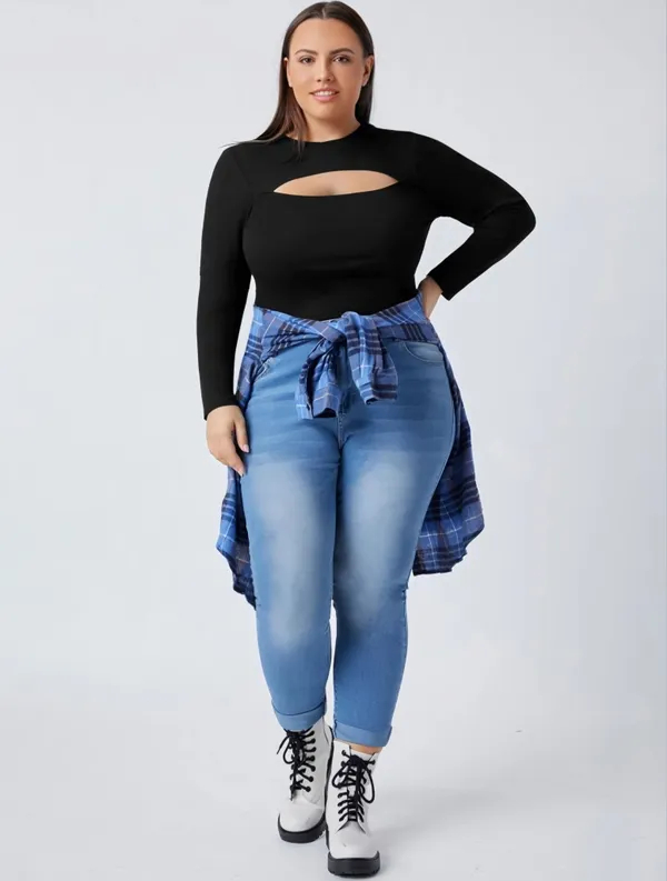 Black_Ribbed_Lycra_Premium_Cutout_Neck_Ribbed_Top