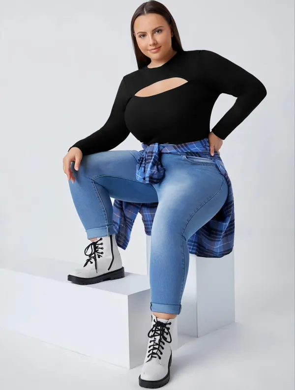 Black_Ribbed_Lycra_Premium_Cutout_Neck_Ribbed_Top