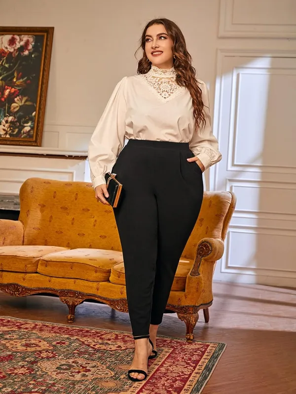 Black_Twill_Lycra_Everyday_Slip_On_Skinny_Pocket_Pants