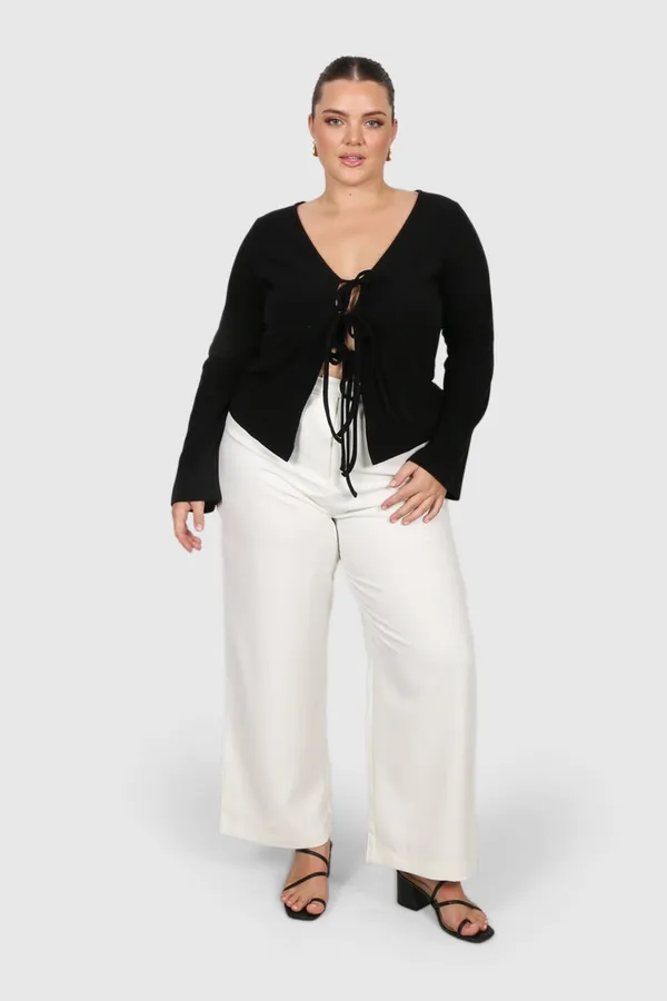 Black_Ribbed_Lycra_Premium_Tie_Front_Ribbed_Top