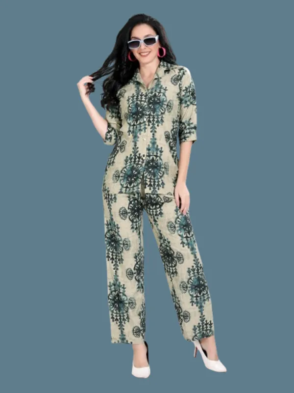 Teal_Printed_Print_Heavy_Reyon_Print_Co-Ord_Set_For_Women