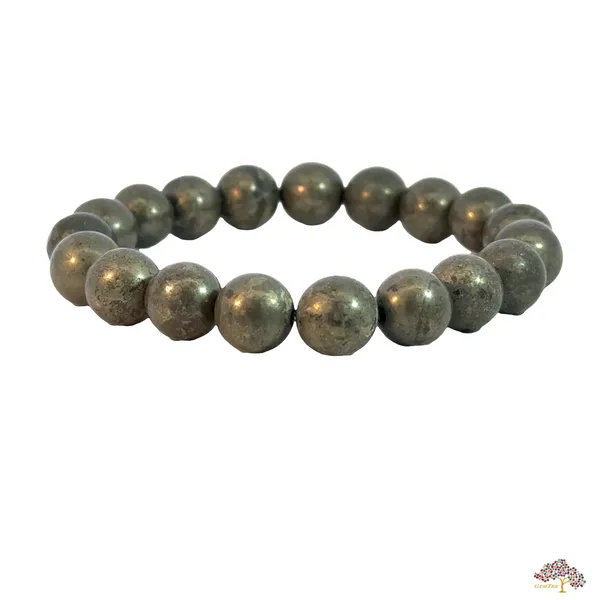 Grey_Premium_Natural_Pyrite_Bracelet