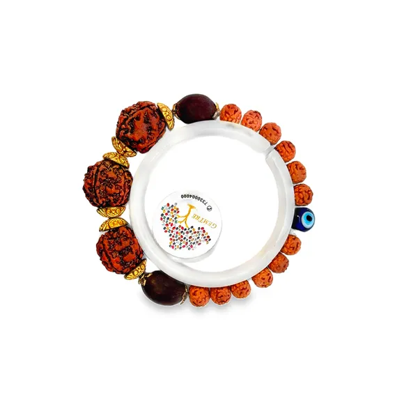 Kamal_Gatta_with_Evil_Eye_With_Natural_Rudraksha_Bracelet