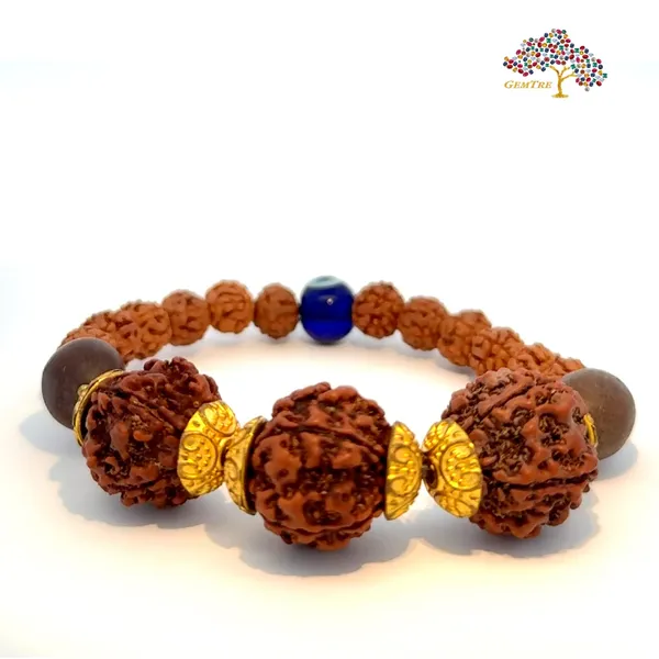 Kamal_Gatta_with_Evil_Eye_With_Natural_Rudraksha_Bracelet