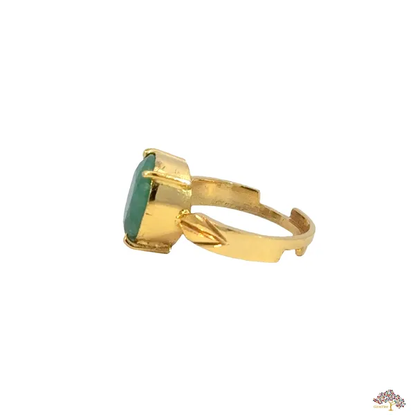 Emerald_Panna_Stone_Adjustable_Ring_|_Wisdom_Communication_Growth