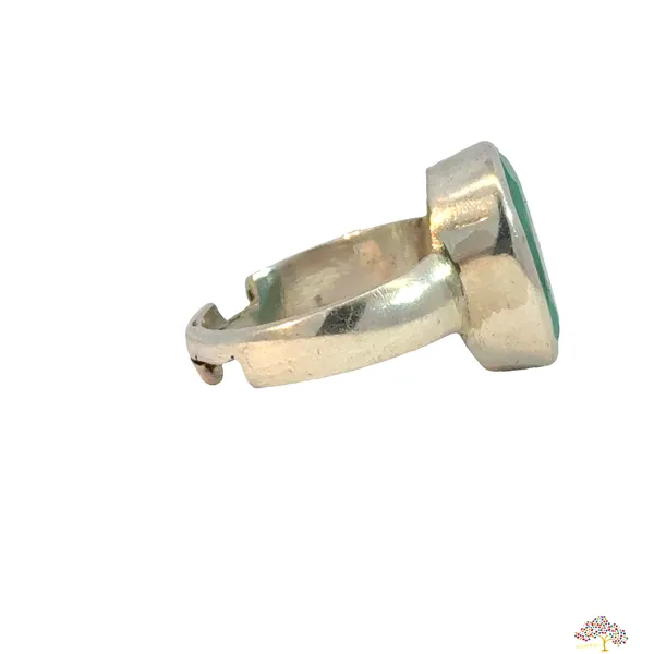 Emerald_Panna_Stone_Adjustable_Ring_|_Wisdom_Communication_Growth