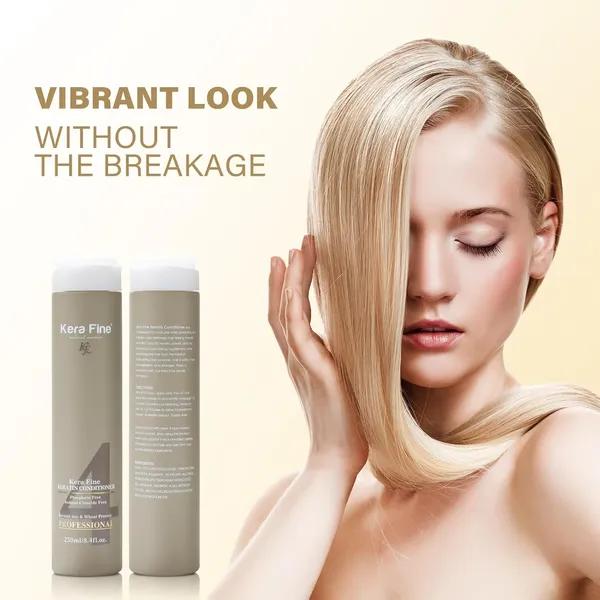 Kera_Fine_Keratin_Conditioner_|_250ml_|_Sulfate,_Paraben,_Phosphate_&_Sodium_Chloride_Free_|_Keratin_Soy_&_Wheat_Protein_|_Professional_Use