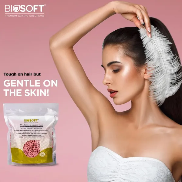 Biosoft_Rose_Stripless_Wax_(500g)_Blend_Of_Natural_Ingredients