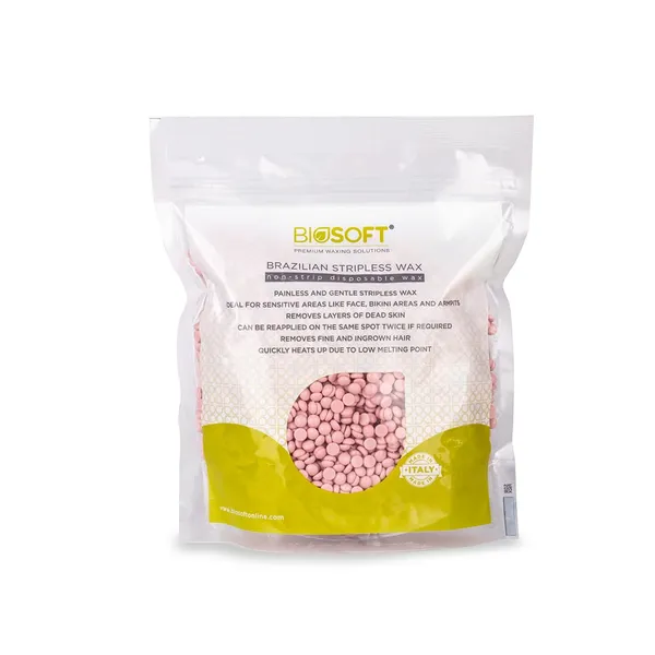 Biosoft_Rose_Stripless_Wax_(500g)_Blend_Of_Natural_Ingredients