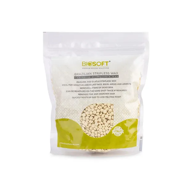 Biosoft_Vanilla_Stripless_Wax_(500g)_Suitable_For_All_Skin_Types