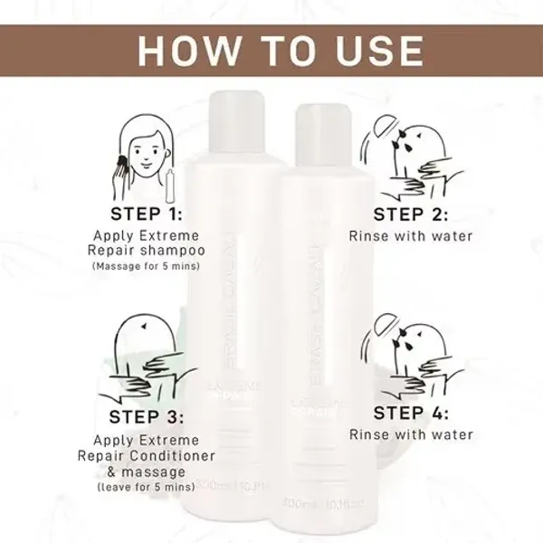 Cadiveu_Brasil_Cacau_Extreme_Repair_Shampoo_&_Conditioner_300Ml_Each-_Professional_Strength