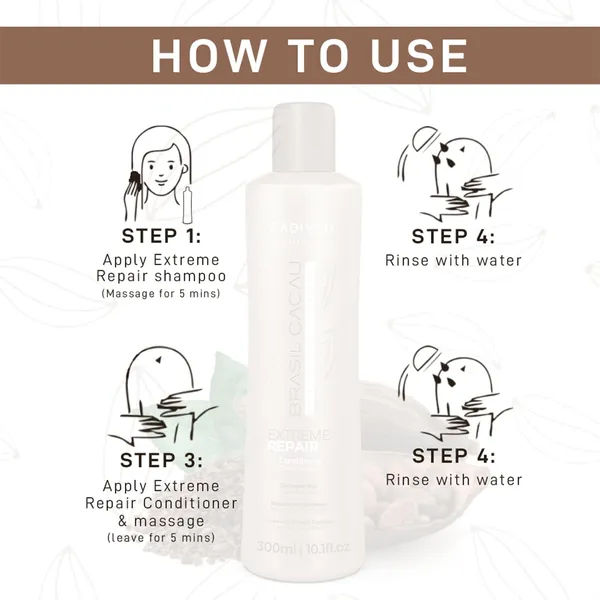 Cadiveu_Brasil_Cacau_Extreme_Repair_Conditioner_(300ml)_for_Men_and_Women