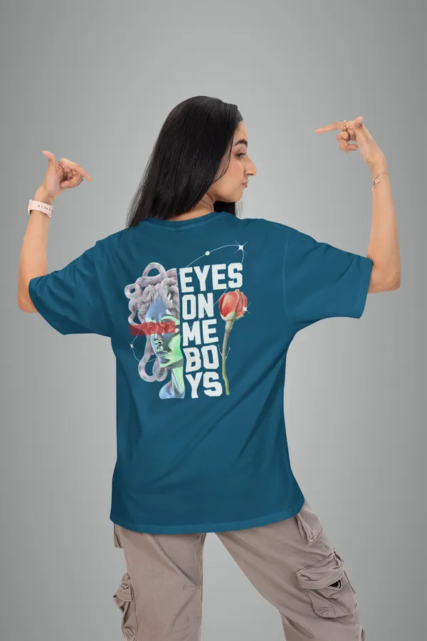 Bottle_Green_Eyes_On_Me_Boys_Women_Oversized